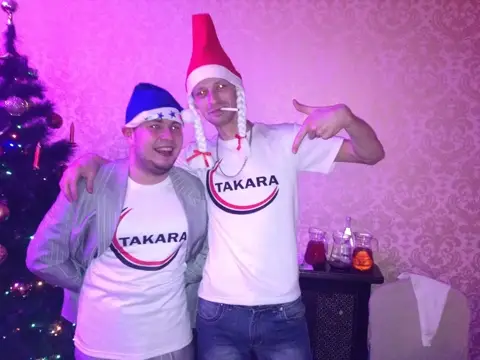 Корпоратив в футболках TAKARA