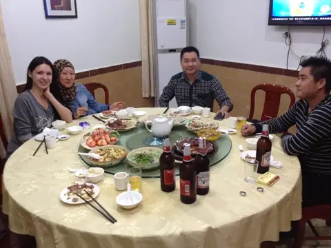 Ужин с китайскими партнёрами